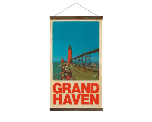 Grand Haven Pier Postcard